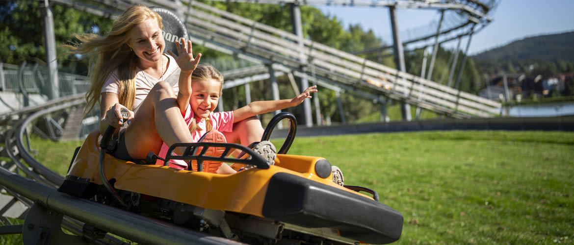 rodelbahn lipno slide land