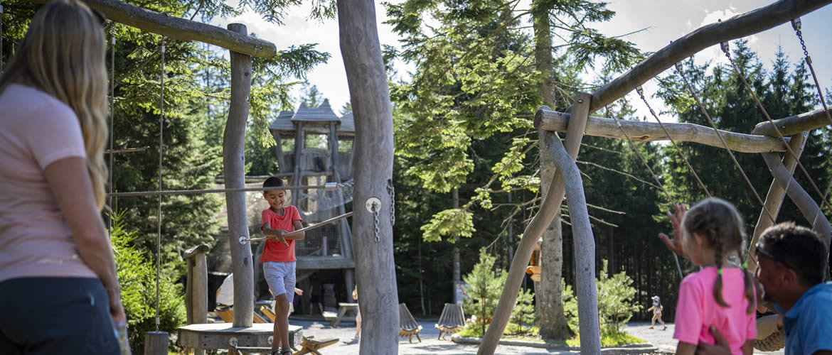 abenteuerspielplatz konigreich des waldes lipno