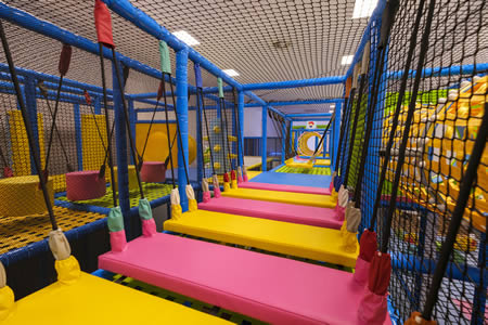 Detail v prolézací věží Playkid Frymburk