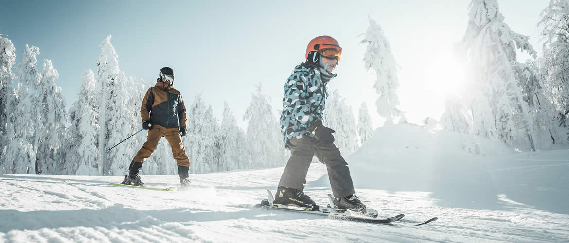 Skiareál Hochficht skiareal hochficht lyzari