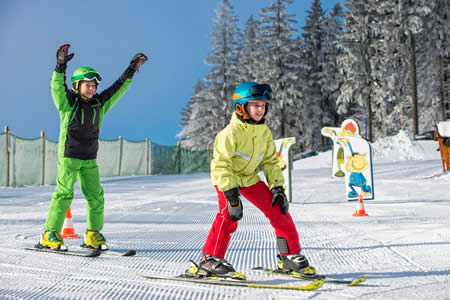 Kabinková lanovka skiarealu Hochficht