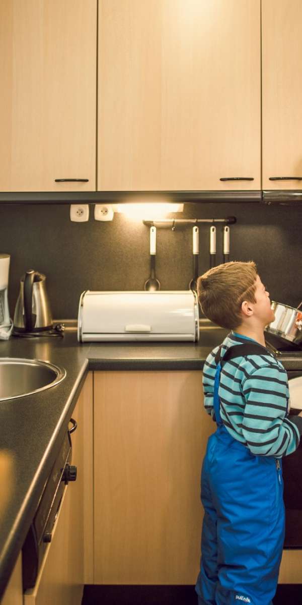 Apartmán typu 2S - kuchyň