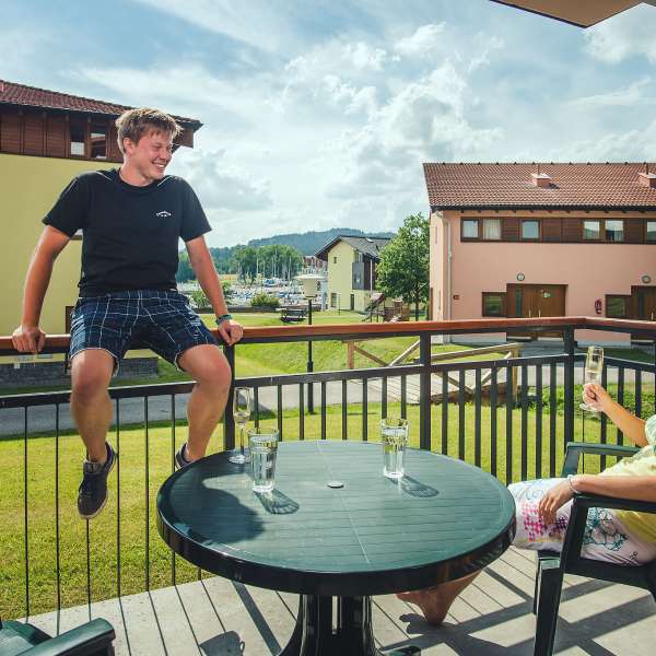 Apartmán typu 2S - terasa