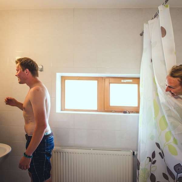 Apartmán typu 2S - koupelna