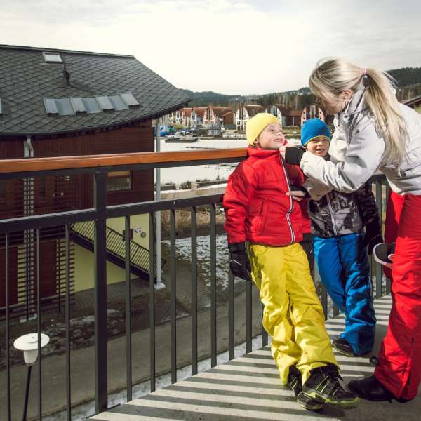 Apartmán typu 2-4A - terasa