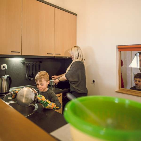 Apartmán typu 2-4A - kuchyňský kout