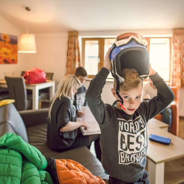 Apartmán typu 2-4A - obývací pokoj