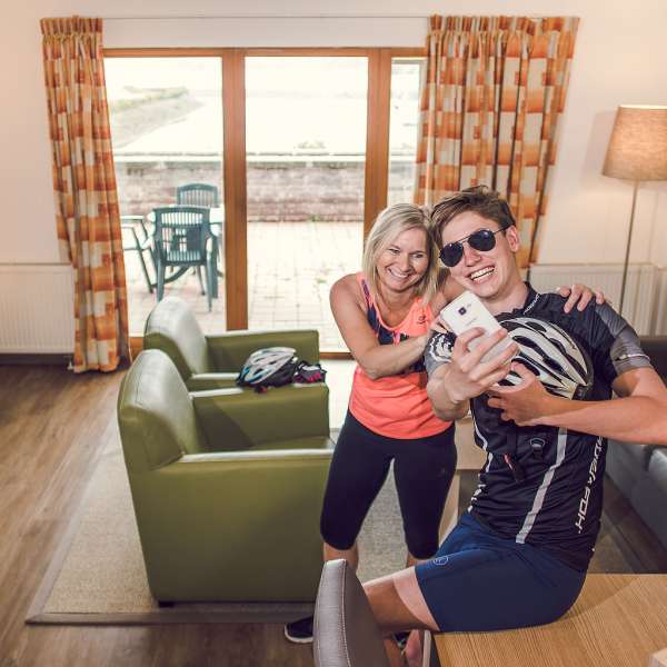 Apartmán typu 2-4A - obývací pokoj