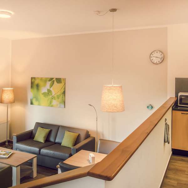 Apartmán typu 2-4A - obývací pokoj