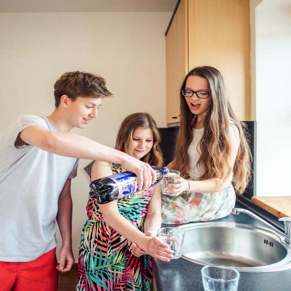 Apartmán typu 4B1 - kuchyň