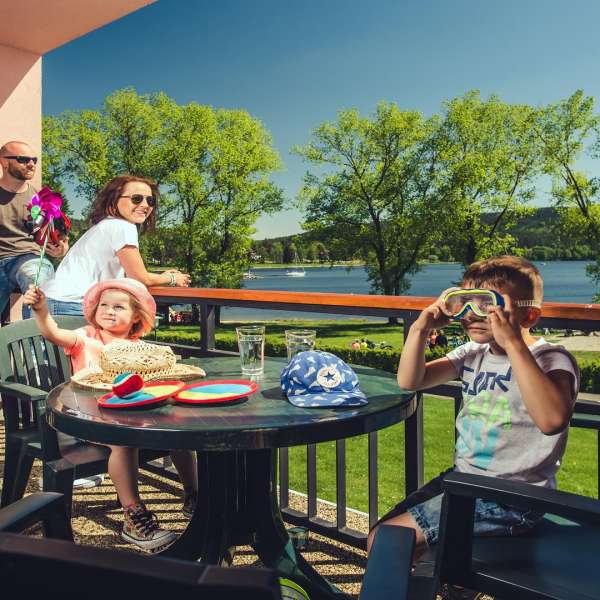 Apartmán typu 4-6A - terasa