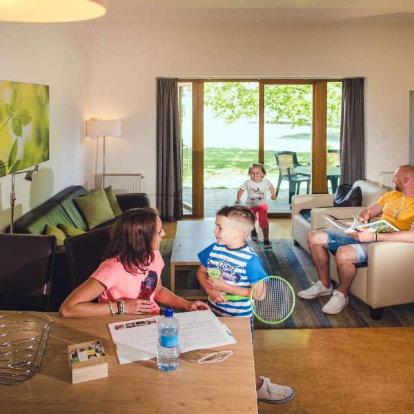 Apartmán typu 4B2 - obývací pokoj