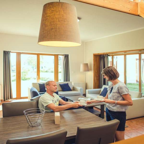 Apartmán typu 4-6H - obývací pokoj