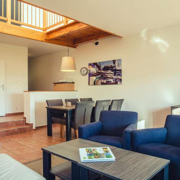 Apartmán typu 4-6H - obývací pokoj