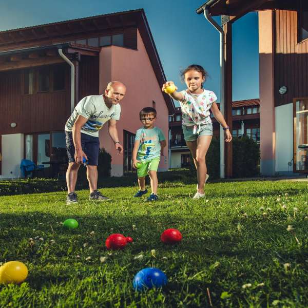 Apartmán typu 4-6H - terasa