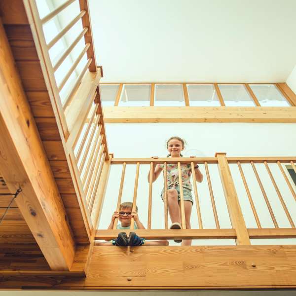 Apartmán typu 4-6H - schodiště