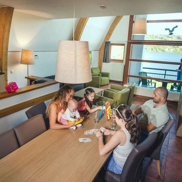 Apartmán typu 6-8A - obývací pokoj