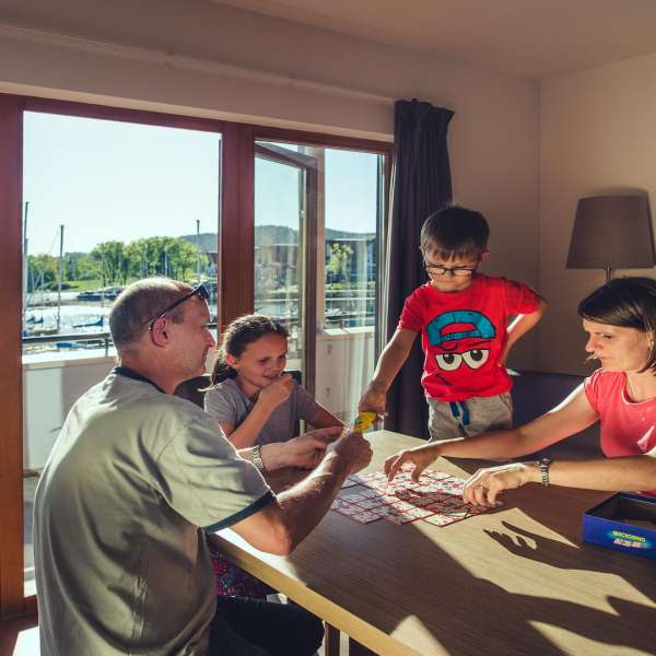 Apartmán typu 10E - obývací pokoj