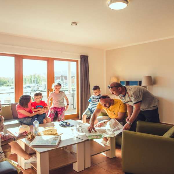 Apartmán typu 10E - obývací pokoj