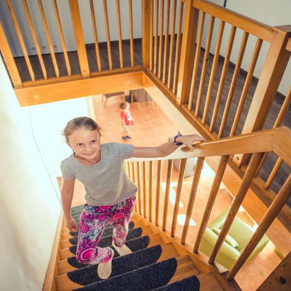 Apartmán typu 10E - schodiště