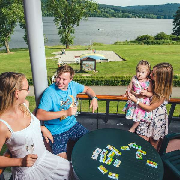 Apartmán typu 4-6E - terasa