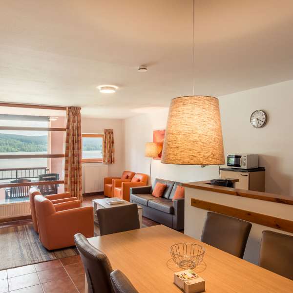 Apartmán typu 4-6E - obývací pokoj