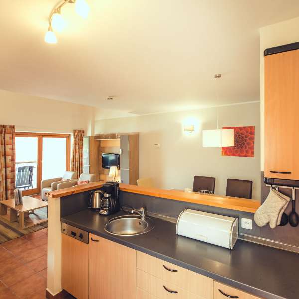 Apartmán typu 6A1 - kuchyň