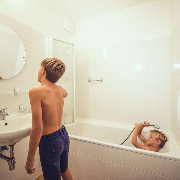 Apartmán typu 6A1 - koupelna