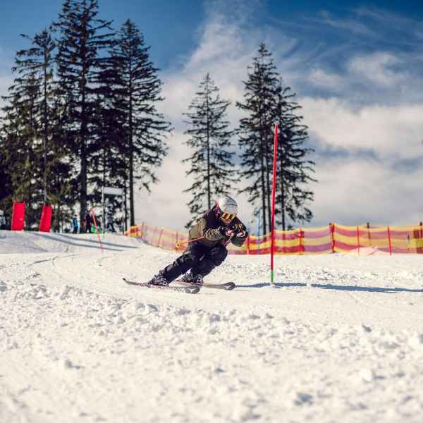 Yetti - červená sjezdovka