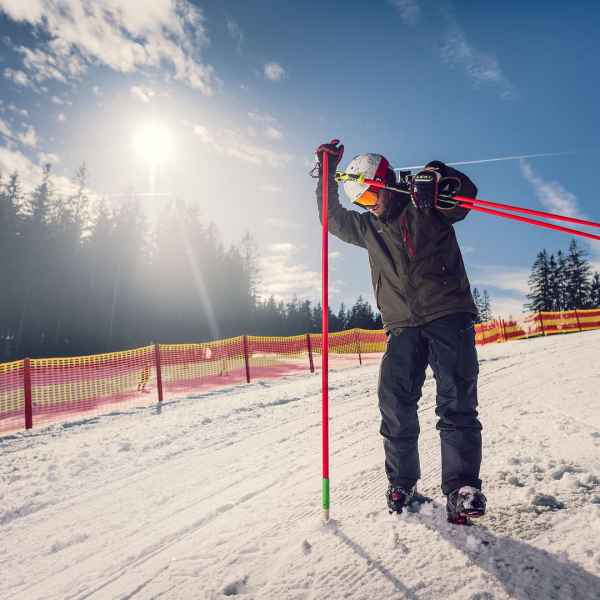 Yetti - červená sjezdovka