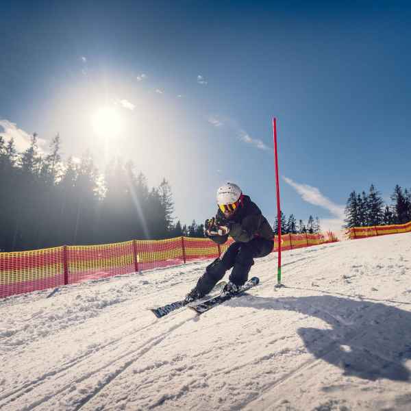 Yetti - červená sjezdovka