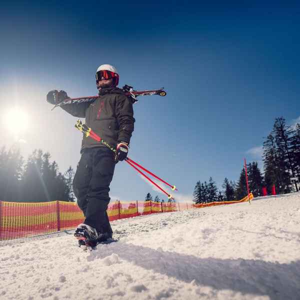 Yetti - červená sjezdovka