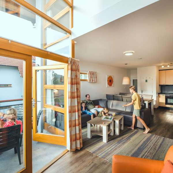 Apartmán typu 8E - obývací pokoj