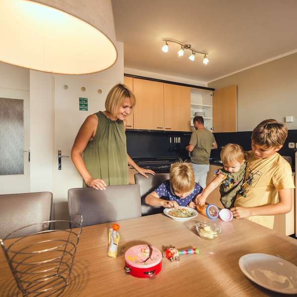 Apartmán typu 8E - kuchyně