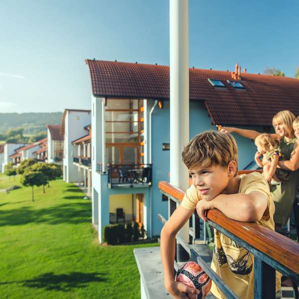 Apartmán typu 8E - výhled z apartmánu