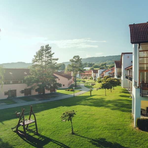 Apartmán typu 8E - výhled z apartmánu