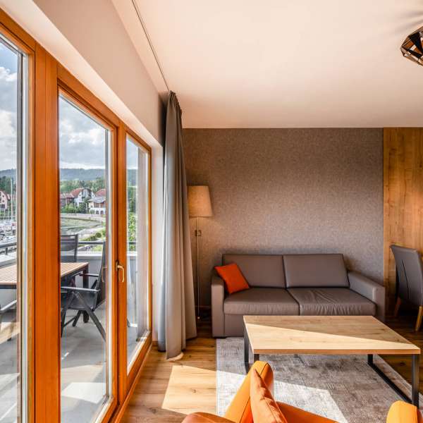 Apartmán typu 4C1 - obývací pokoj