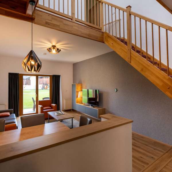 Bungalov typu 4C2 - Obývací pokoj