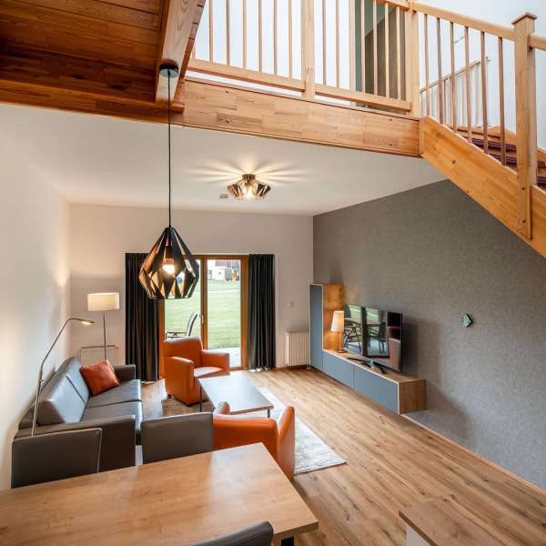 Bungalov typu 4C2 - Obývací pokoj