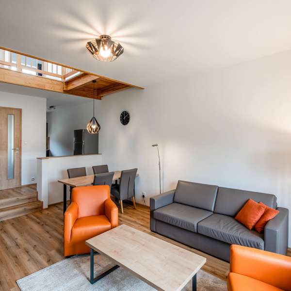 Bungalov typu 4C2 - Obývací pokoj