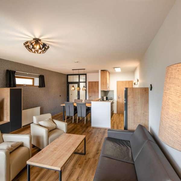 Apartmán typu 2C1 - Obývací pokoj