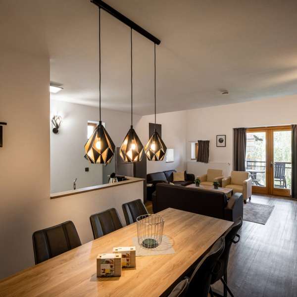 Apartmán typu 6C1 - obývací pokoj