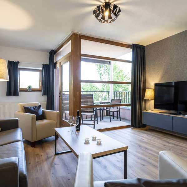 Apartmán typu 2C1 – obývací pokoj