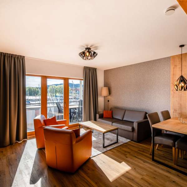 Apartmán typu 4C1 – obývací pokoj