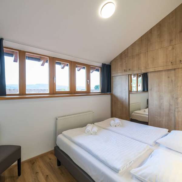 Apartmán typu 4C1 – ložnice