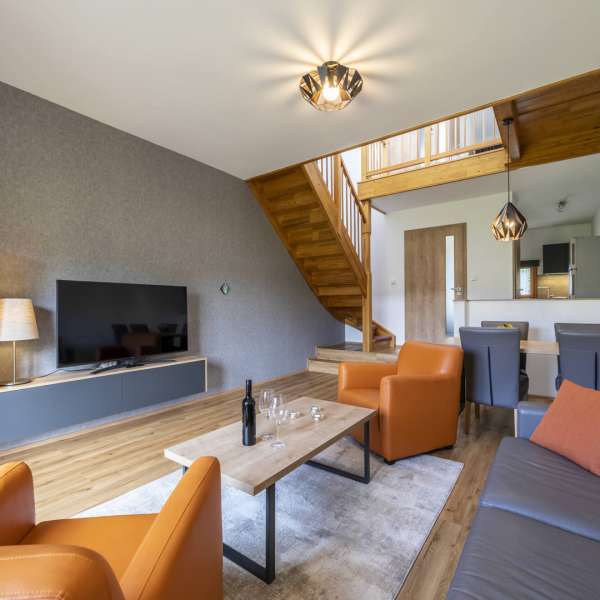 Bungalov typ 4C2 – obývací pokoj