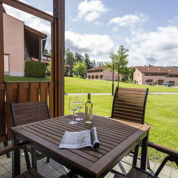 Bungalov typ 4C2 – terasa