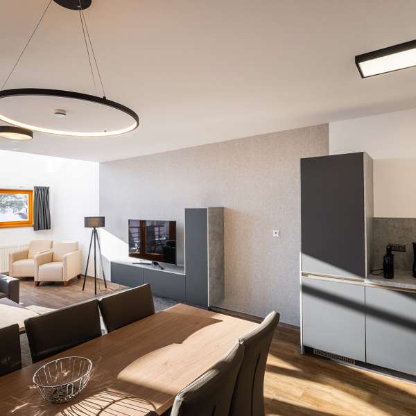 Apartmán pro 8 osob - obývací pokoj