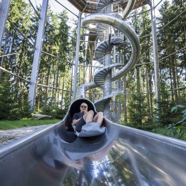 Tobogán ze Stezky korunami stromů