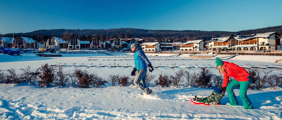 Landal Marina Lipno - ledová magistrála